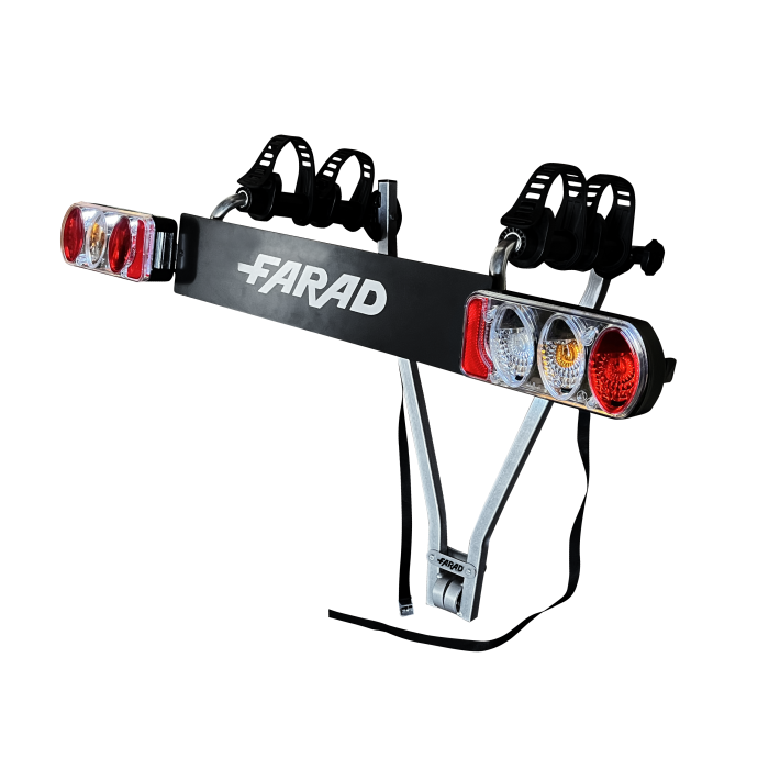Towbar bike carrier Varaita - 1 bikes with lights
