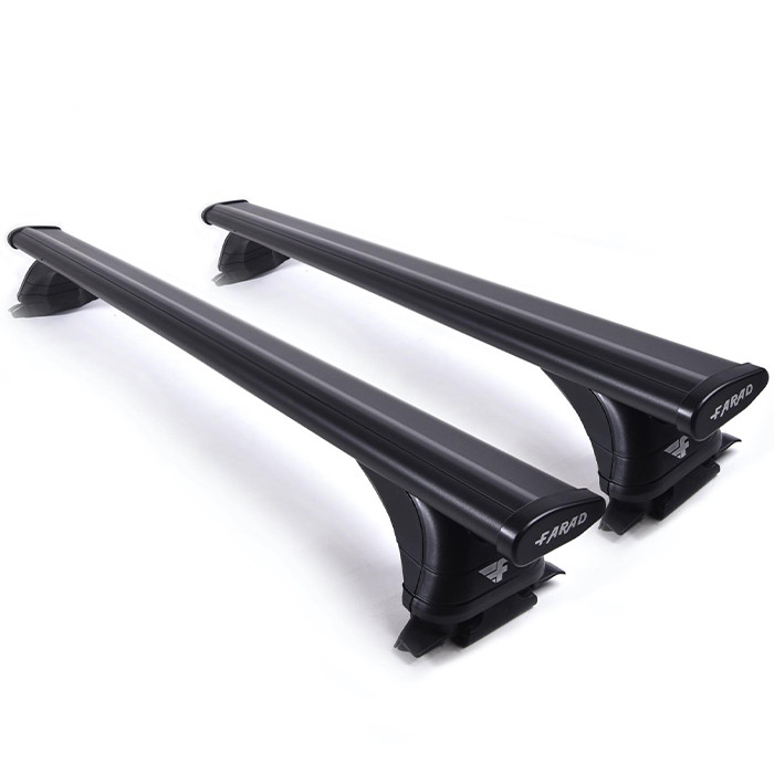 Farad Aerodynamic Black LX roof bars cm. 110