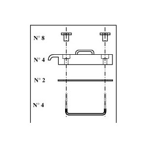 Standard fixing system for...