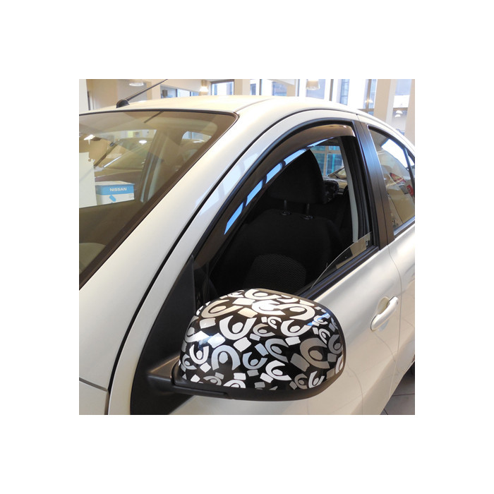 Farad Wind Deflectors for NISSAN MICRA 5 doors 2013-2017 - front doors