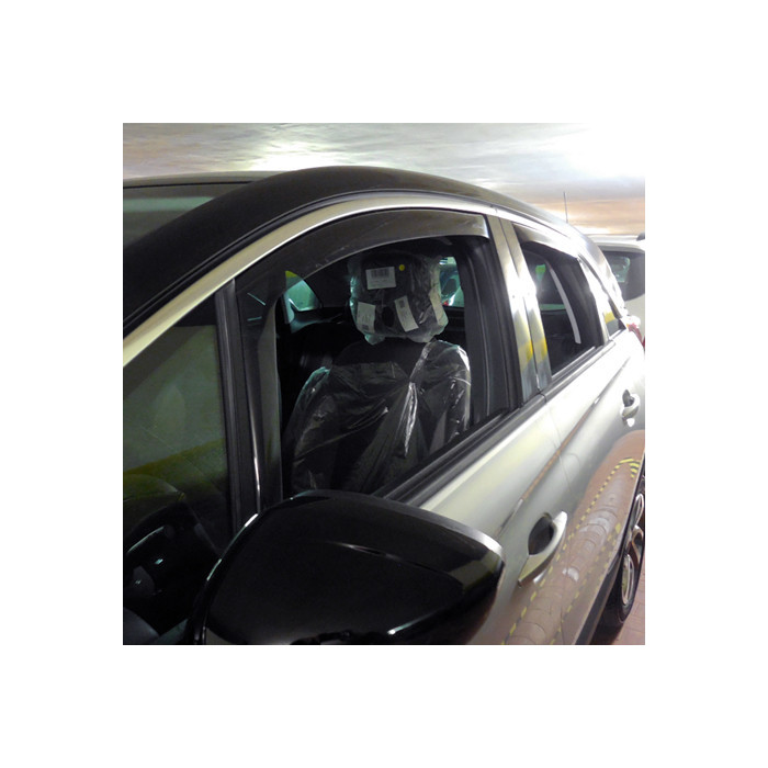 Farad Wind Deflectors for OPEL CROSSLAND X 5 doors 2017> - front + rear doors