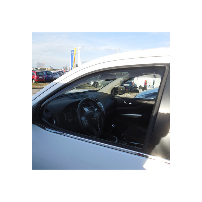 Farad Wind Deflectors for NISSAN NAVARA 4 doors 2015> - front doors